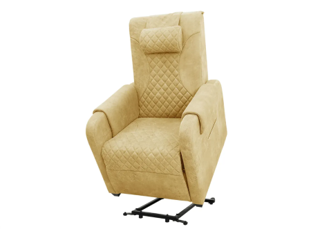 Массажное кресло реклайнер с подъемом FUJIMO LOUNGE UP F7003 ZLFL на заказ